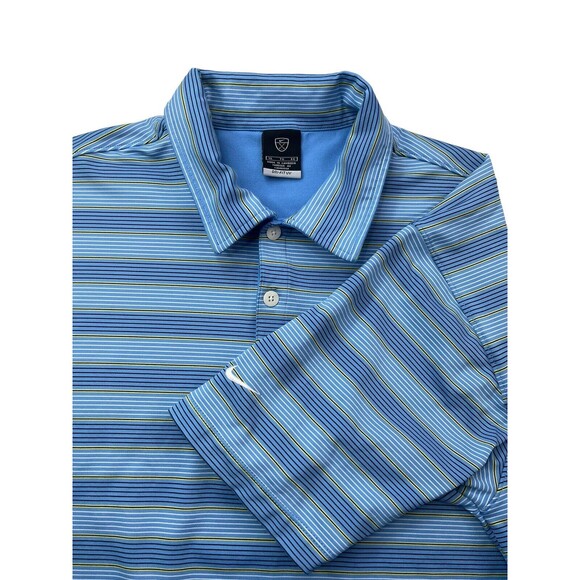 Nike Golf Men's XL Dri-Fit UV Short Sleeve Embroidered Logo Stretch Polo Shirt - Picture 13 of 16